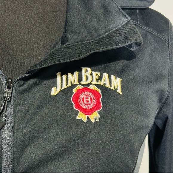 OGIO Endurance Womens Jim Beam Blacktop/Gear Grey Pivot Soft Shell LOE721, XS - Picture 3 of 14